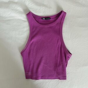 Zara High-neck Tank